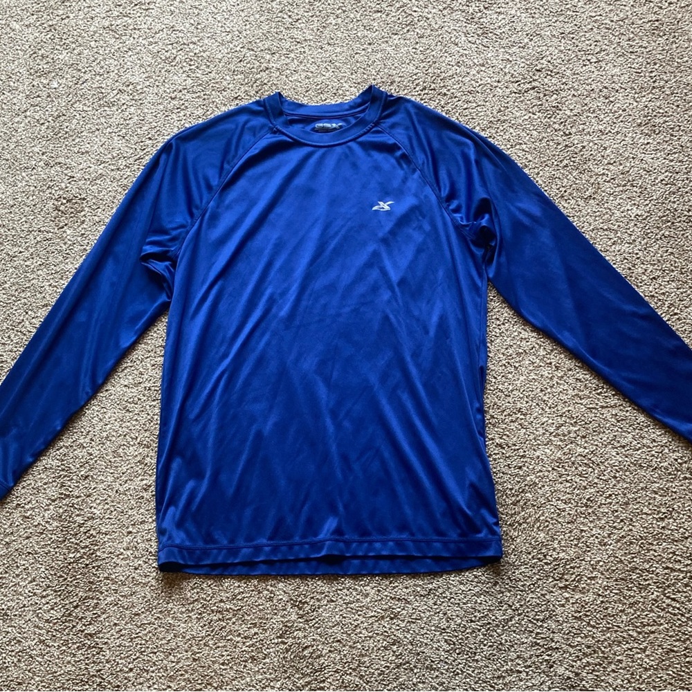 Gander Mountain GSX Men’s Blue Long Sleeve Size Small
